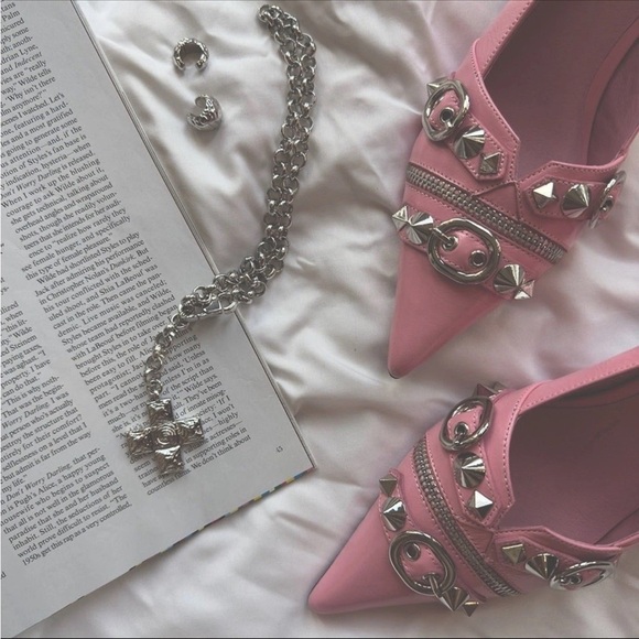 Jeffrey Campbell ROXINE Heels In Pink Size 6.5 - Picture 6 of 7